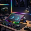 Podstawka Wozinsky WDCX-A26 NitroCool RGB chłodząca gamingowa pod laptop - czarna